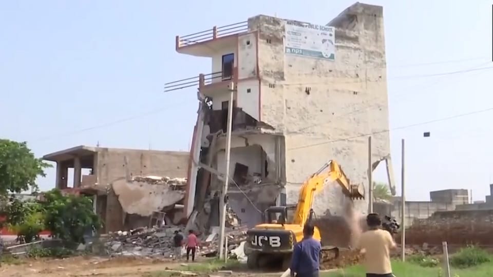 Questions raised on notices issued by Haryana government regarding bulldozers after communal clashes in Nuh