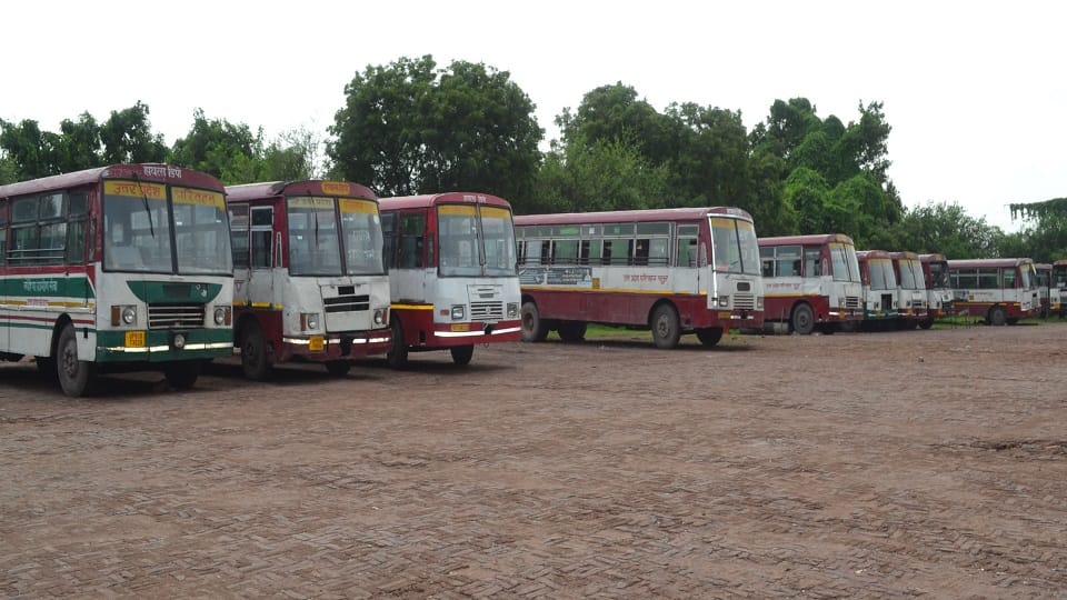 Six roadways buses did not land on the road due to lack of repair
