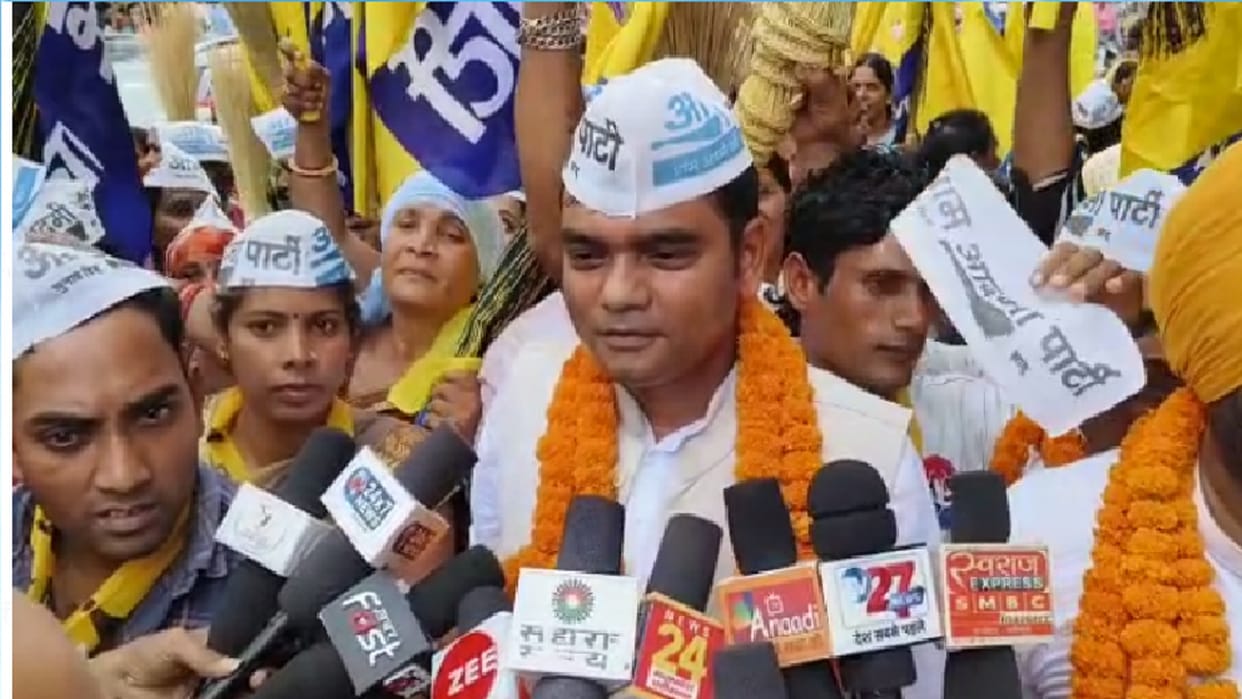 Chhattisgarh AAP election manifesto committee Announcement Anand Prakash Miri becomes committee chairman