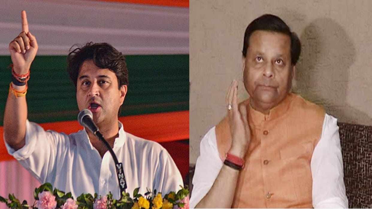 MP Politics: Scindia claim- BJP will come to power with full majority, Pawaiya said- Congress is in trouble