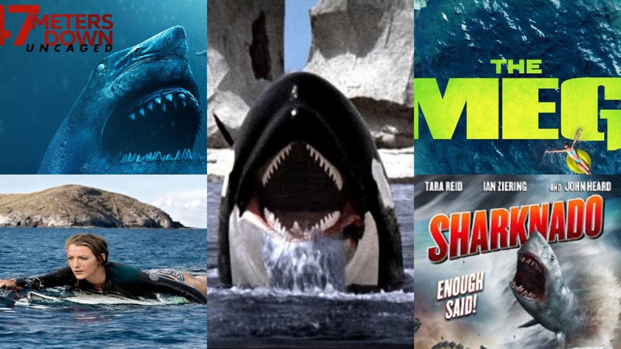 Meg 2 The Trench These 10 Hollywood films made on sharks Spielberg started with jaws last shark Deep Blue sea