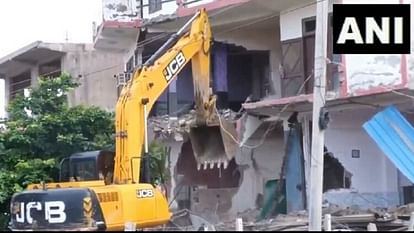 Nuh Violence: Hotel demolished from where stone pelting took place