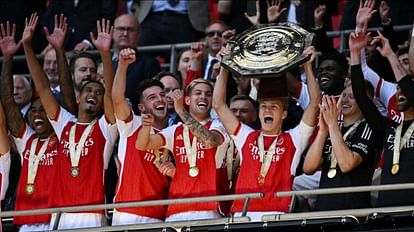 Community Shield: अंतिम समय में हुए गोल ने पलटा मैच, मैनचेस्टर सिटी को हराकर आर्सेनल 17वीं बार बना चैंपियन FA Community Shield Arsenal became champions for the 17th time by defeating Manchester City