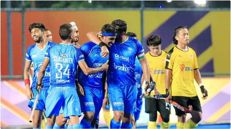 Asian Champions Trophy: भारत ने मलेशिया को 5-0 से रौंदा, अंक तालिका में शीर्ष पर; पाकिस्तान-चीन के मैच ड्रॉ