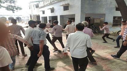 Fighting, stone pelting and firing in Vijaygarh's Guru Dutt Memorial Inter College