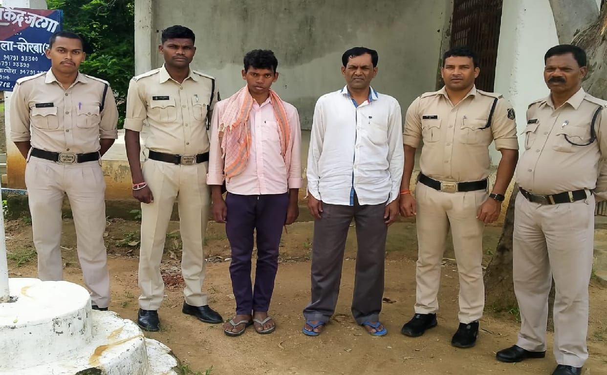 police arrestedyoung man and doctor for raping and causing abortion In Korba