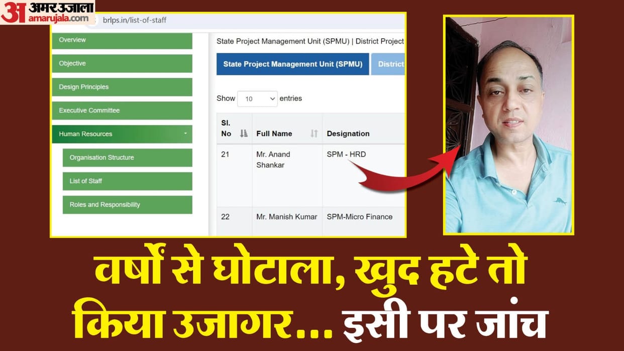 embezzlement in jeevika : dream project of Bihar CM Nitish Kumar, jeevika bihar recruitment scam in hindi news