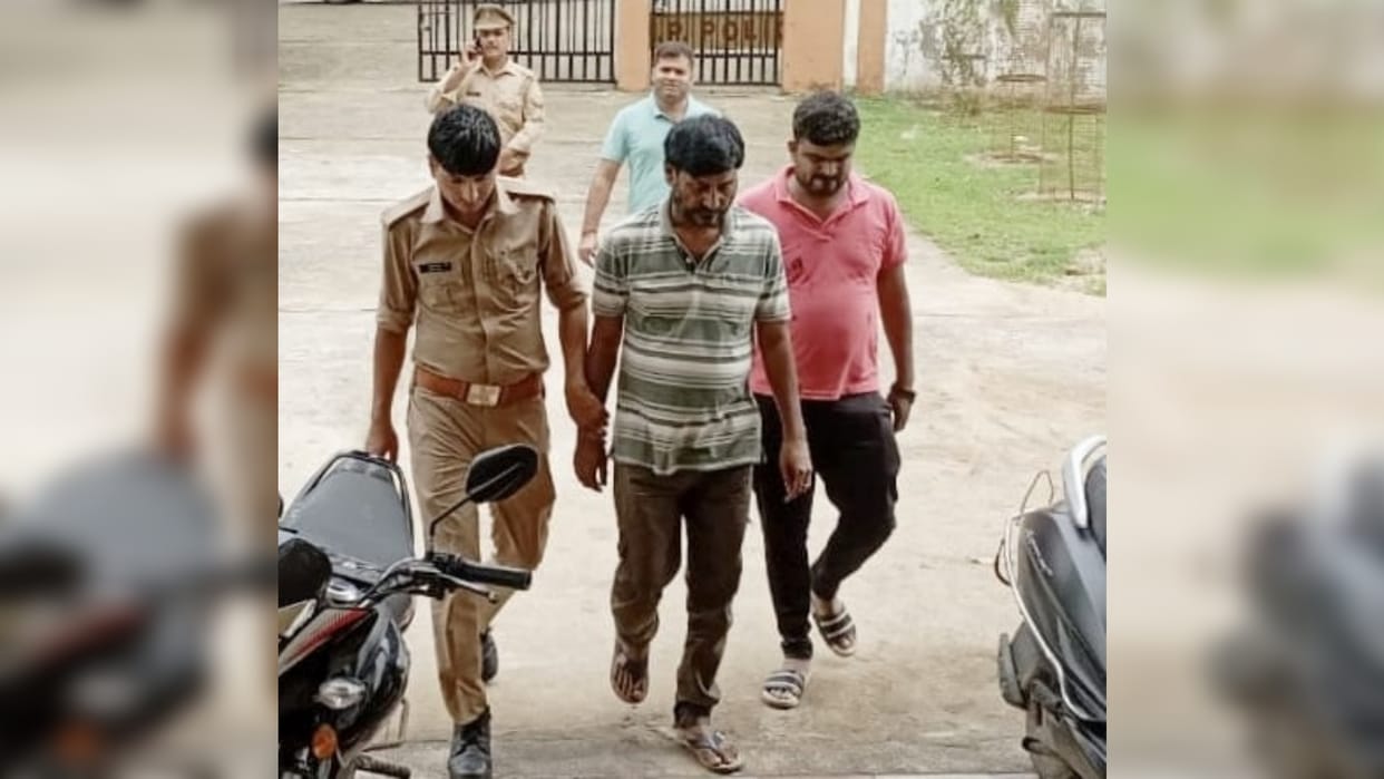MP News Gangster of UP arrested from MP accused was hiding in Manpur of Umaria