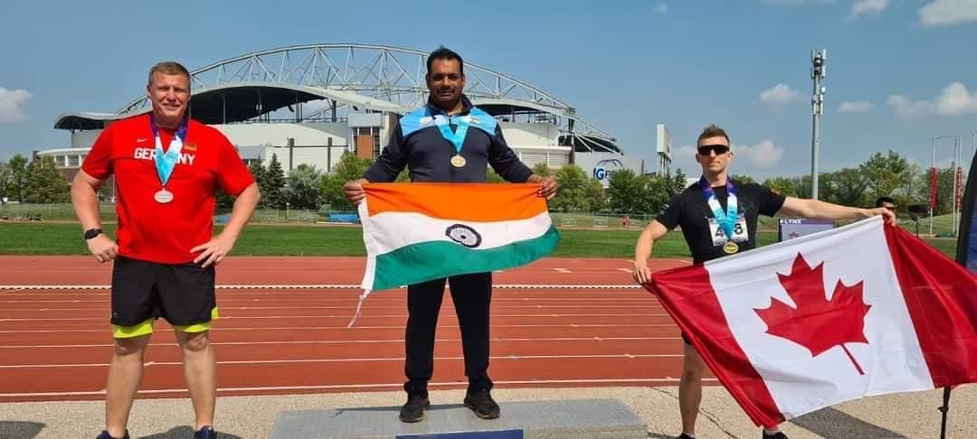 World Police Games: Baghpat's entry hoisted the tricolor, winning gold in shotput