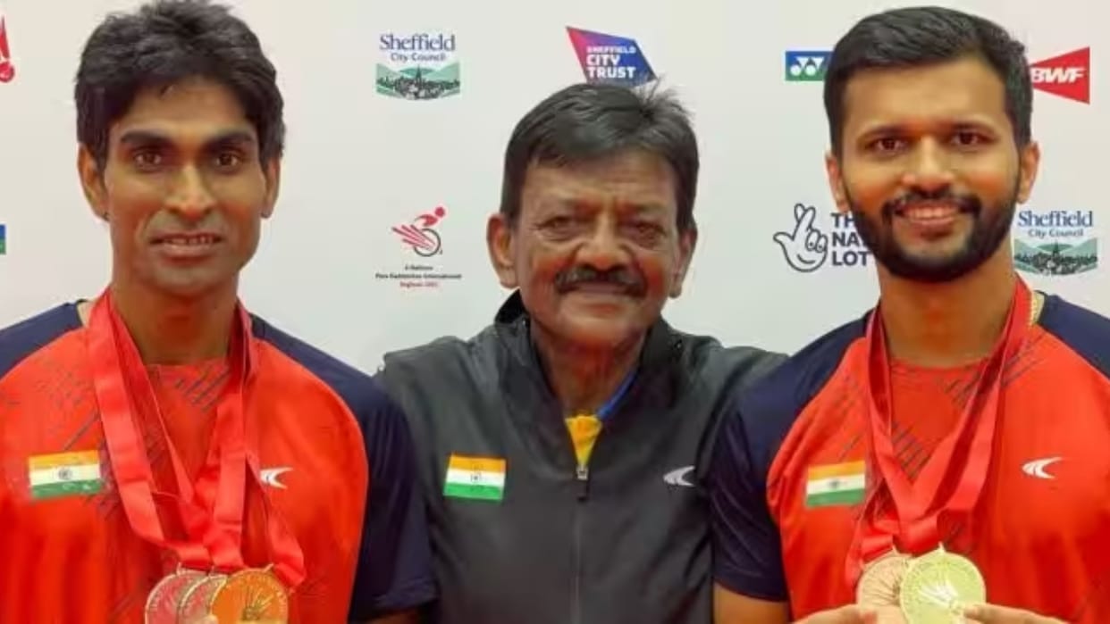 Pramod Bhagat-Sukant Kadam duo won gold medal in Para Badminton tournament of four countries