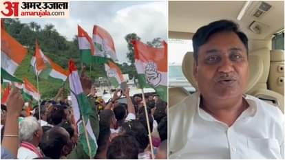 राहुल गांधी की संसद सदस्यता बहाल होने की खुशी मनाते कांग्रेस कार्यकर्ता और पीसीसी अध्यक्ष डोटासरा