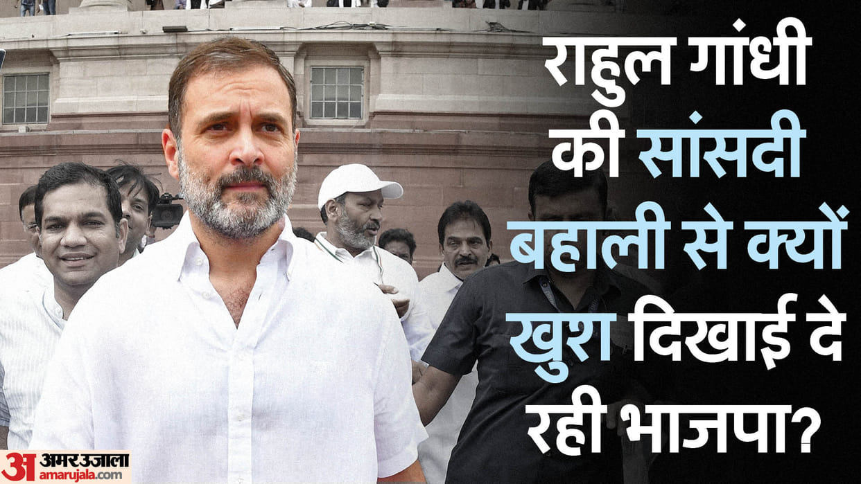 Rahul Gandhi: With the reinstatement of Rahul's MP, BJP also feeling very relaxed and seeing its victory?