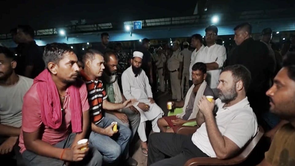 Rahul Gandhi slams govt over rising inflation, shares video of his visit to Azadpur Mandi