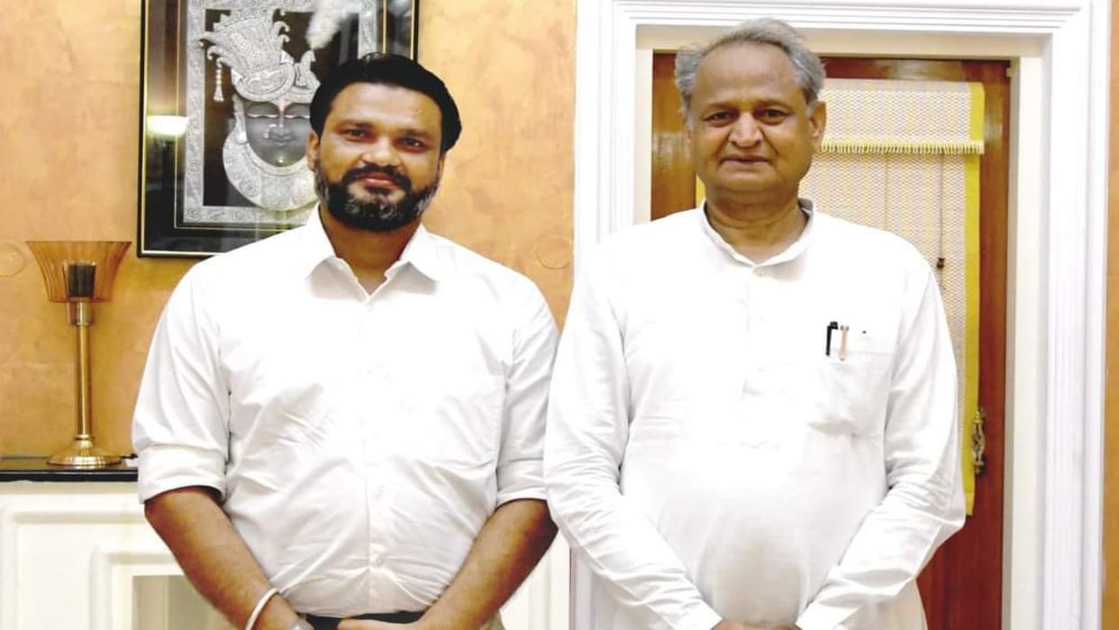 Rajasthan Election 2023 CM Ashok Gehlot OSD Lokesh Sharma Did Not Get Ticket in RJ Assembly Election News