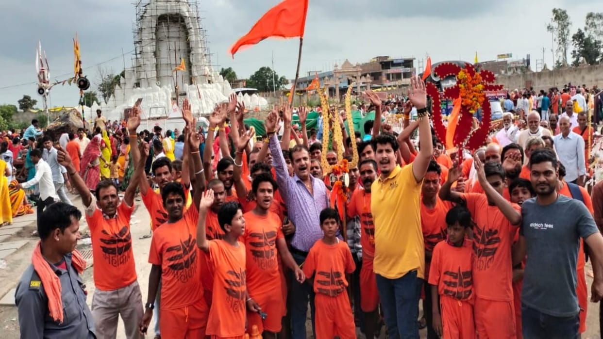 Sehore Mahakumbh of Kanwar Yatra started at Kubereshwardham three Kanwar Yatra reached