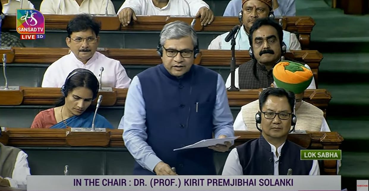 Union Railway Minister Ashwini Vaishnaw to Rajya Sabha said 2,48,895 vacancies in all zone of Railway