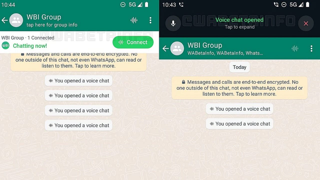 WhatsApp Beta Version Allows users to Voice Chats know how its work