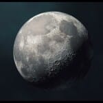 What is the anomaly of the Moon South Pole?