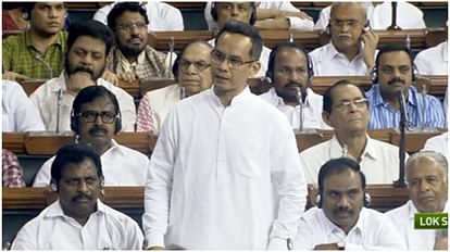 अविश्वास प्रस्ताव पर चर्चा: ‘PM मोदी का मौन व्रत तोड़ना चाहते हैं’, लोकसभा में बोले कांग्रेस सांसद गौरव गोगोई Congress MP Gaurav Gogoi and congress leaders opens discussion on No Confidence Motion in Lok Sabha