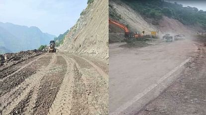 Kalka-Shimla National Highway near Chakkimod restored after seven days