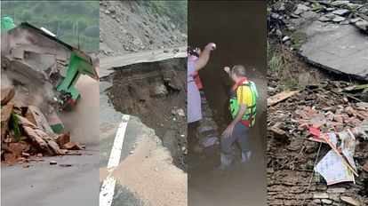 उत्तराखंड में बारिश का कहर: पहाड़ से मैदान तक बरसी आफत, कई लोग बहे, भवन हुए ध्वस्त, तबाही बयां करती तस्वीरें