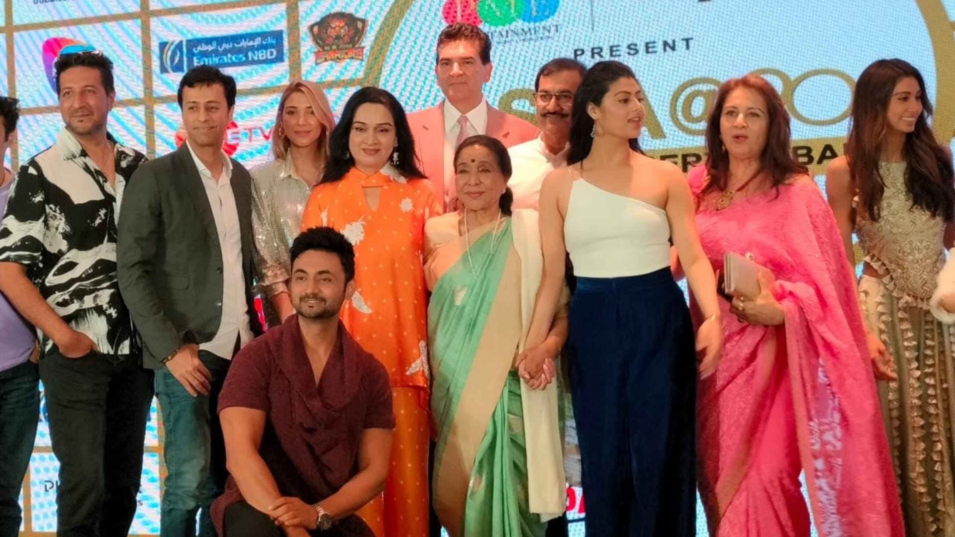 Asha @ 90 Live in Concert Dubai on Asha Bhosle Birthday Singer talks about her Songs and Music Industry