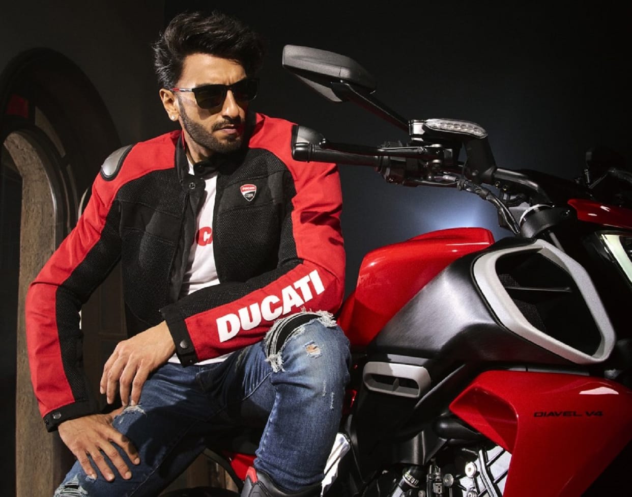 Ducati Diavel V4 launched in India Ducati India announces Ranveer Singh as brand ambassador