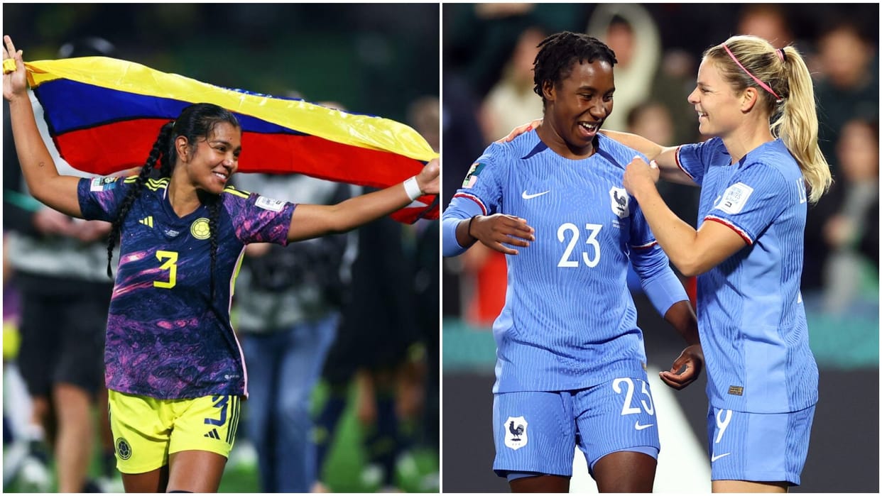 FIFA Womens World Cup Colombia in quarter-finals for first time France will face hosts Australia in last-8