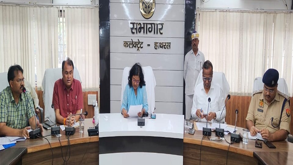 Dissatisfied with the redressal of complaints of eight officers