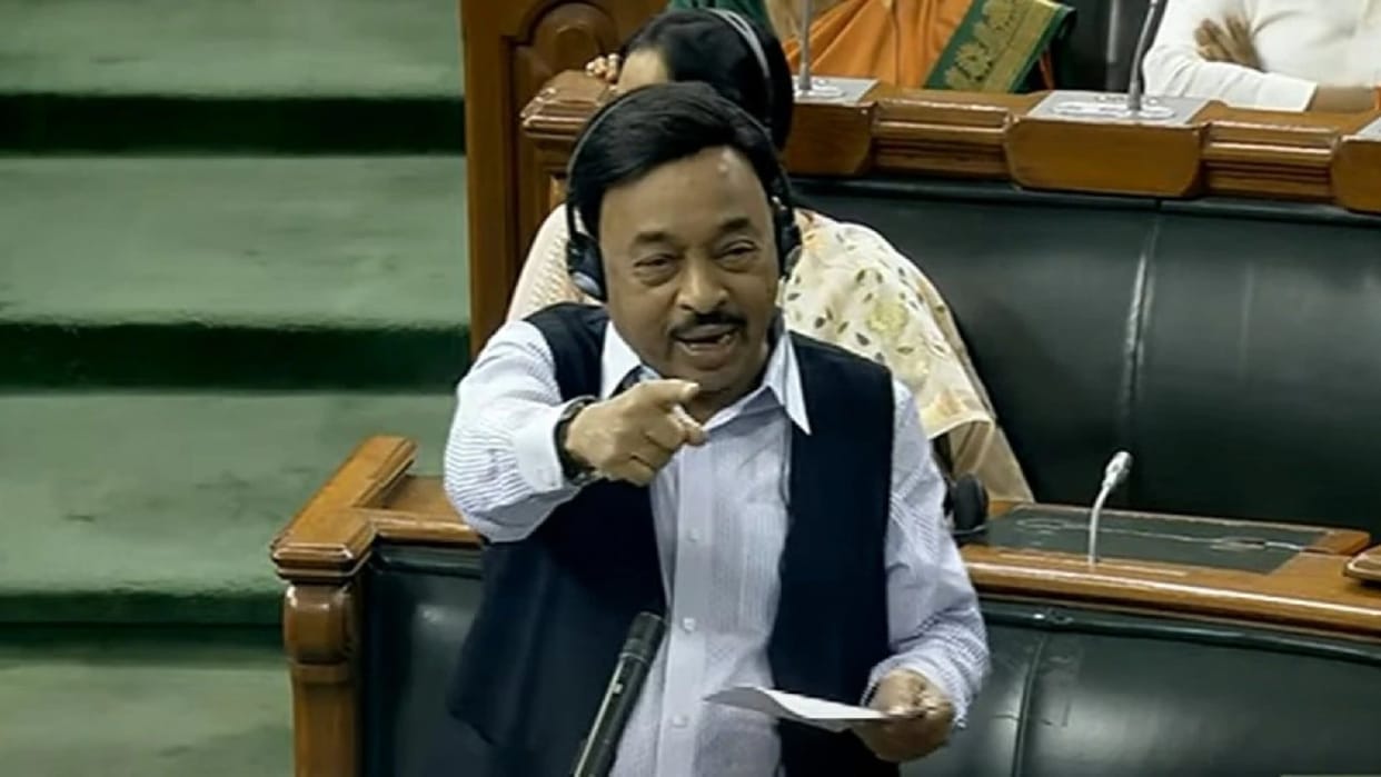 Lok Sabha: Narayan Ranes bad words during the discussion on no-confidence motion; AAP demands suspension