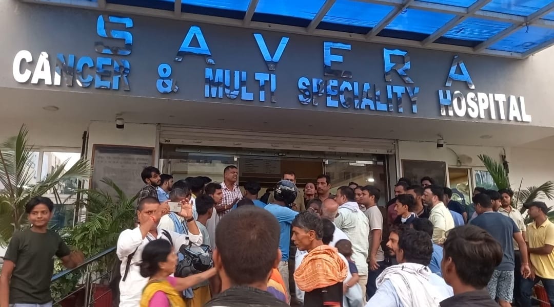 Bihar News: Uproar over death of a patient in a private hospital in Patna, family accused of extorting money