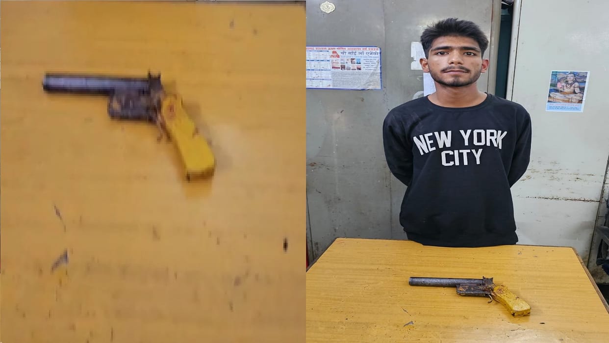 threatening to kill Youth arrested in raipur Chhattisgarh