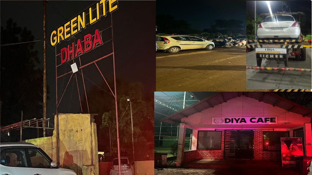 police Action on dhaba operators and drivers, 4 people against FIR in Raipur