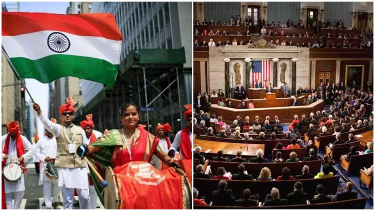 House Resolution August 15 National day of Celebration of world's two largest democracies introduced in US