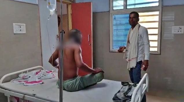 Son-in-law poured petrol on father who came to daughter's in-laws house in Chhatarpur