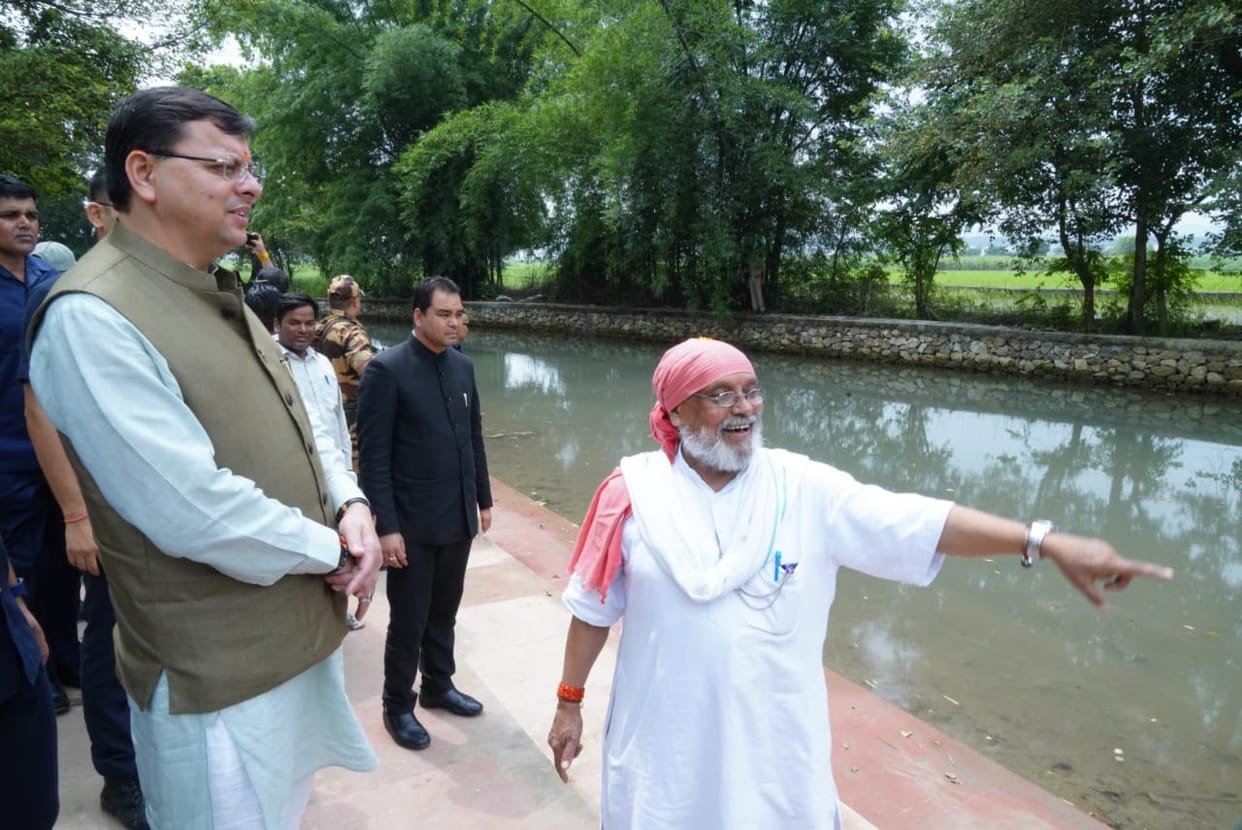 Dehradun News CM Dhami told Nature Park to be built in Hasco will be a model for the country and the world