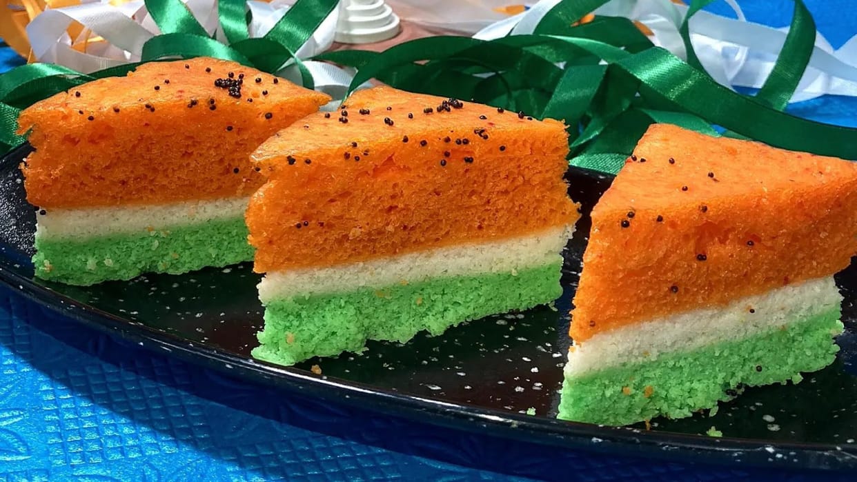 Independence Day 2023 how to make tiranga dhokla at home tiranga dhokla recipe in hindi