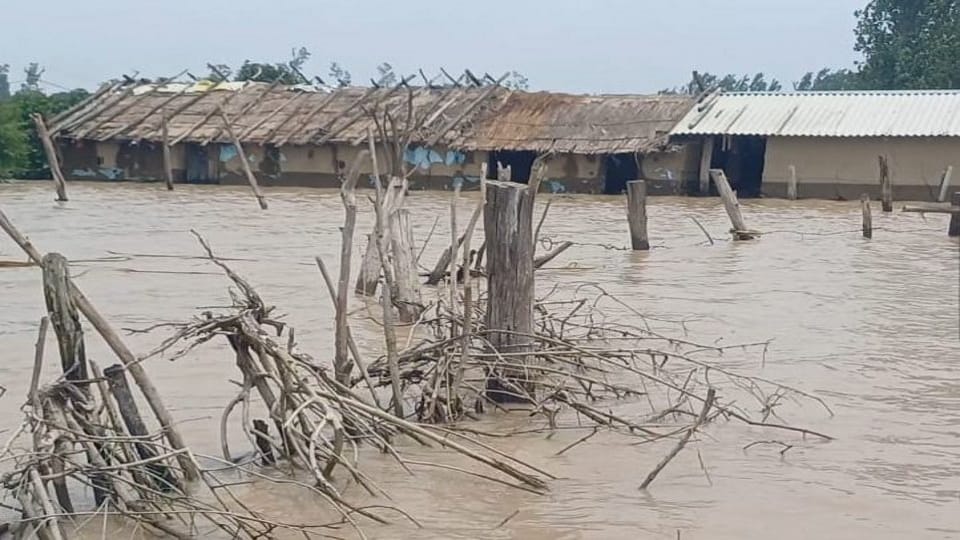 Uttarakhand Weather Disaster in Kumaon after Heavy rainfall Three Death and  House Collapse Photos