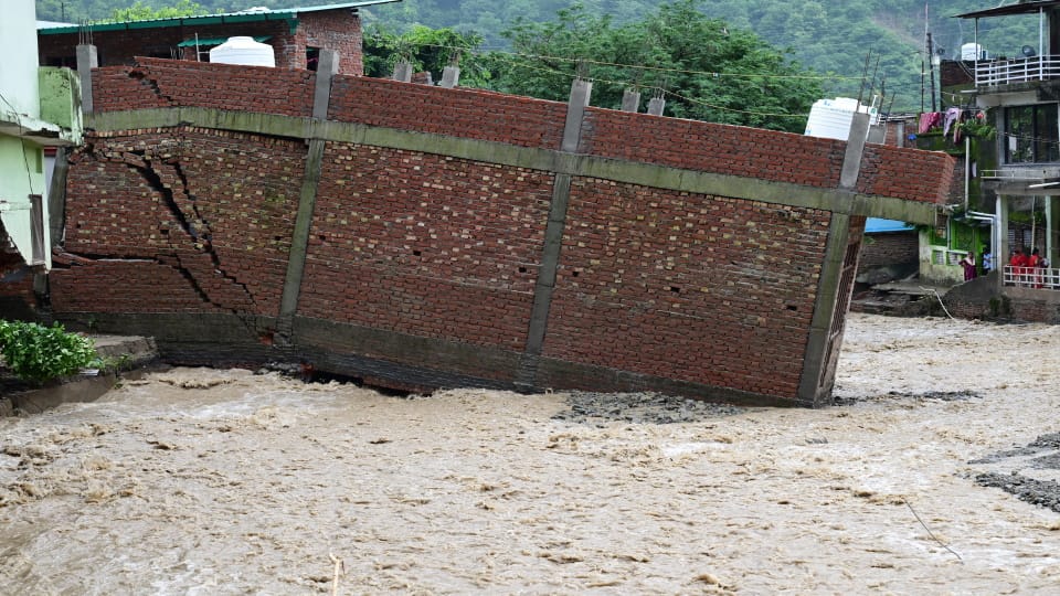 Uttarakhand Weather Disaster in Kumaon after Heavy rainfall Three Death and  House Collapse Photos