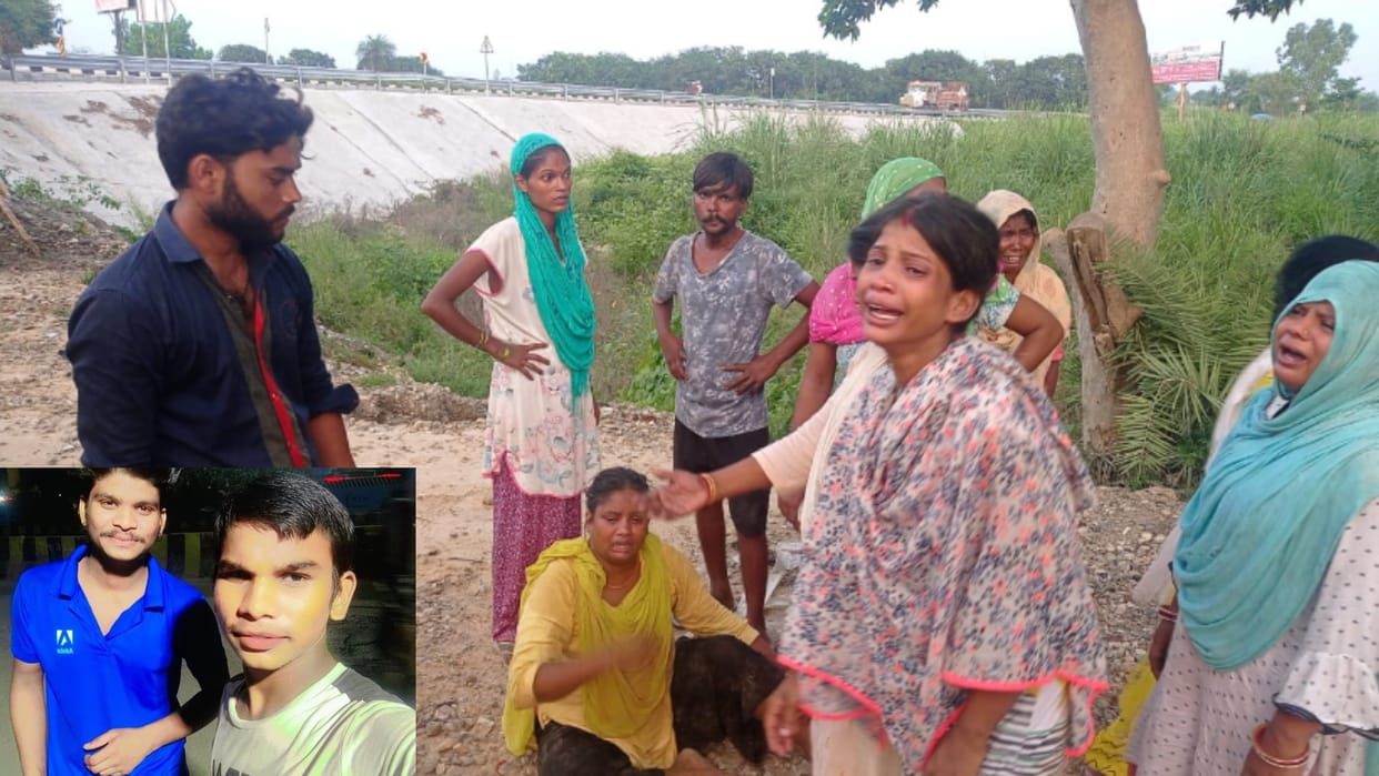 Meerut: Two youths drowned in Ganga Nahar in Sardhana, divers are searching