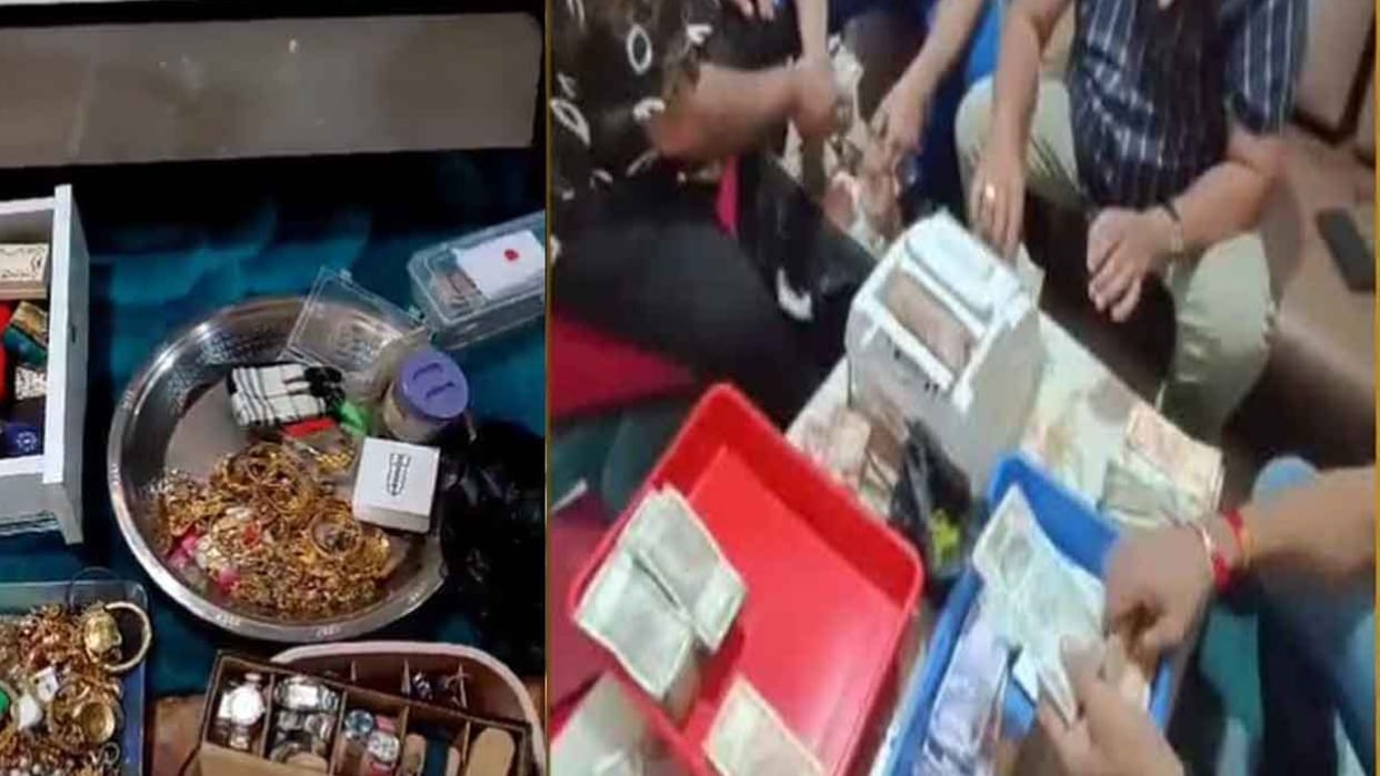 Vidisha: Lokayukta team was surprised to see the property of retired store keeper, machine called for counting