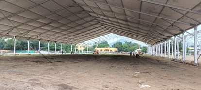 सीहोर में मुख्यमंत्री के कार्यक्रम की तैयारियों को अंतिम रूप दिया जा रहा है।