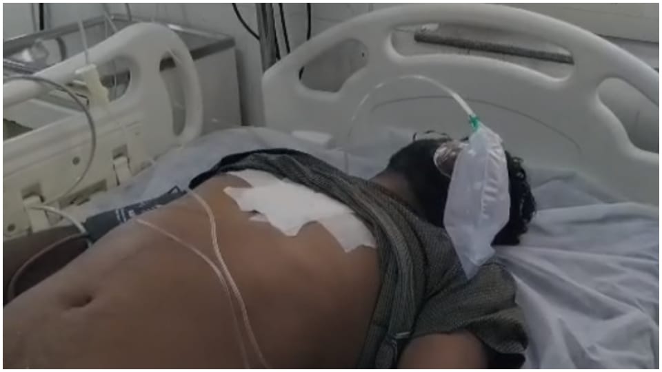 Younger brother fired after dispute in Bharatpur bullet hit elder brother chest and mother hand