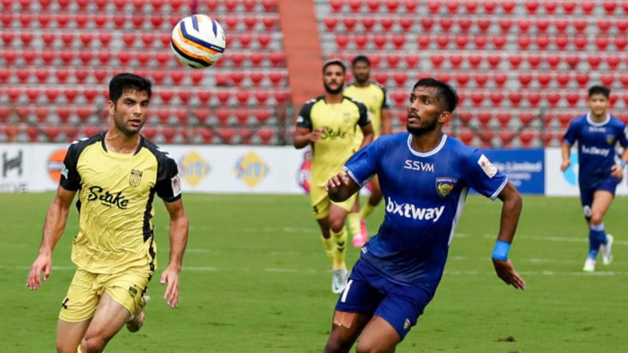 Chennaiyin fc beat Hyderabad FC 3-1 in Durand Cup secure first place in group