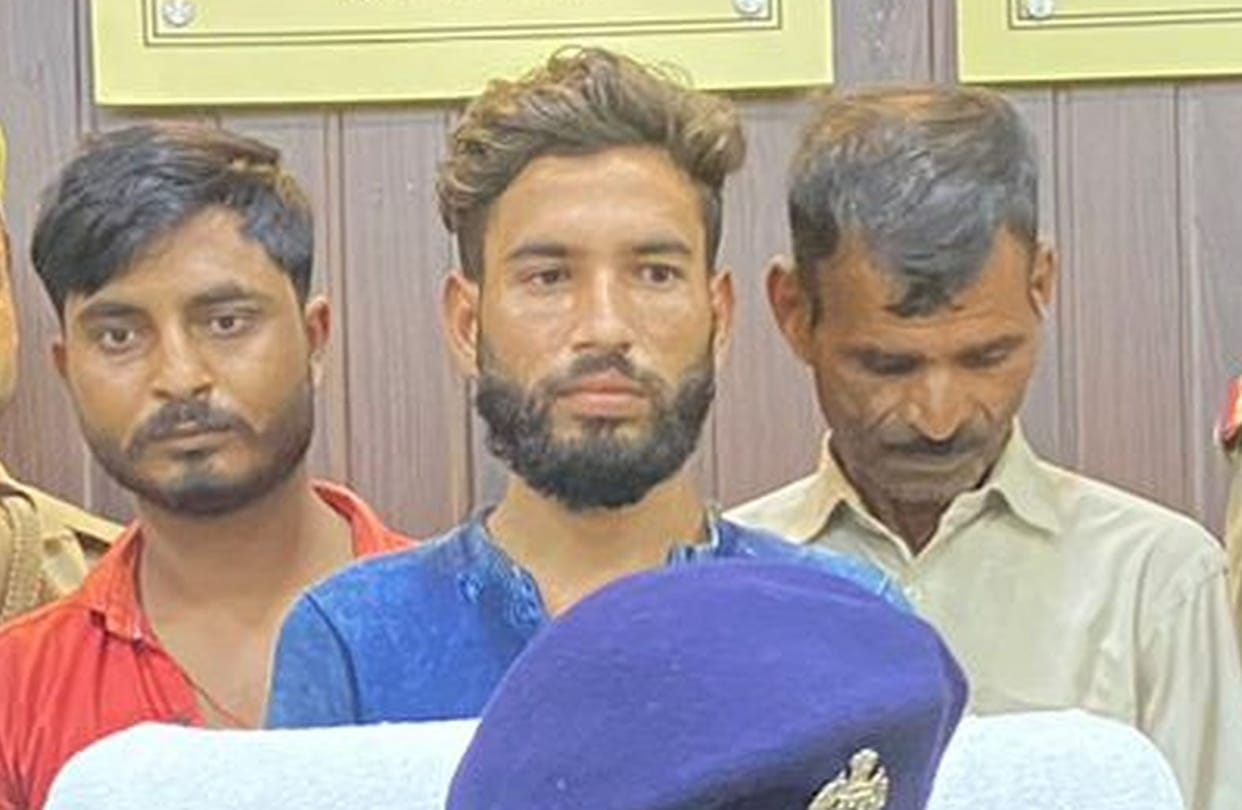 Three arrested including 32 KG ganja, car seized and Owners role suspected, action will be taken against many