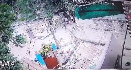 Bitch brutally murdered, Tied with a rope, beaten with a stick, then the dead body was thrown in the railway g