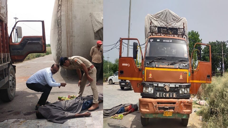 Bhiwani truck driver found dead near New Anaj Mandi in Fatehabad