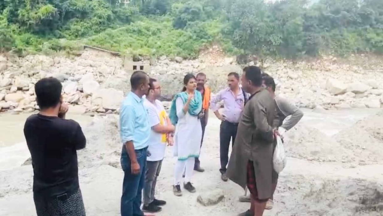 central team reached again from the center to take stock of the damage in Kullu and Mandi districts