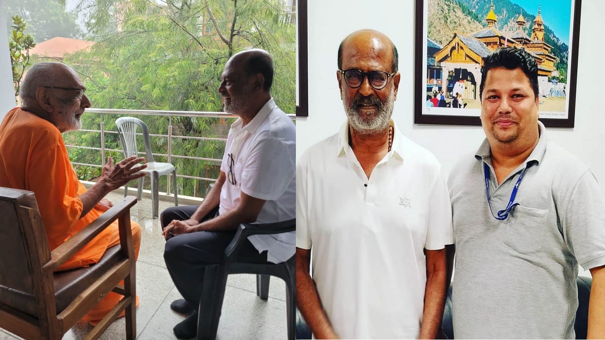 Superstar Rajinikanth reached Uttarakhand before jailer release Rishikesh News in hindi