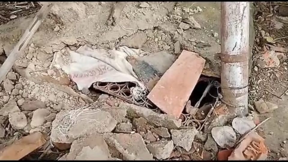 Idols of religious place at Rasalganj again damaged, uproar